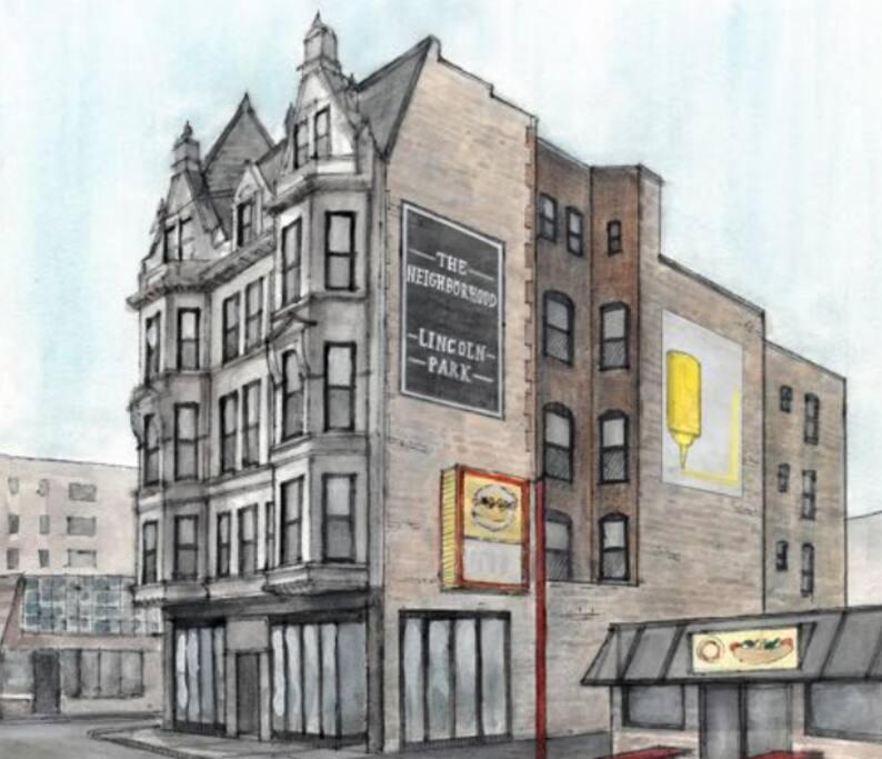 The Neighborhood Hotel Lincoln Park Chicago Exterior photo
